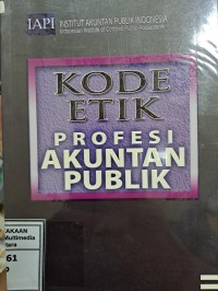 Image of Kode Etik Profesi Akuntan Publik