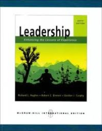 Image of Leadership : Enhancing The Lessons of Experience. Sixth Edition
