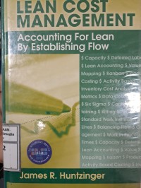 Image of Lean Cost Management: accounting For Lean By Estabilshing Flow