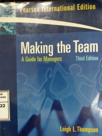 Image of Making the Team : A Guide for Managers. Fourth Edition