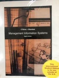 Image of Management information systems. Eighth Edition