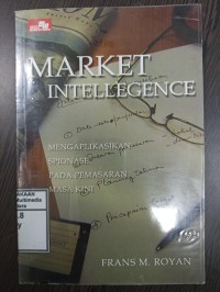 Image of Market intellegence Mengaplikasikan spionase pada pemasaran masa kini