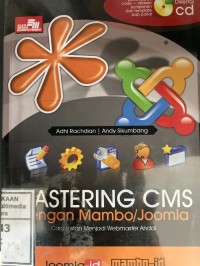 Image of Mastering CMS dengan Mambo/Joomla