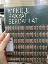 Image of Menuju Rakyat Berdaulat