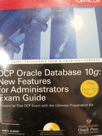 Image of OCP Oracle Database 10 g: New Features for Administrators Exam Guide