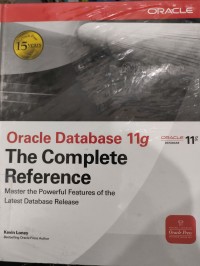 Image of Oracle Database 11g The Complete Reference
