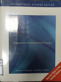 Image of Organization Development and Change. Ninth Edition