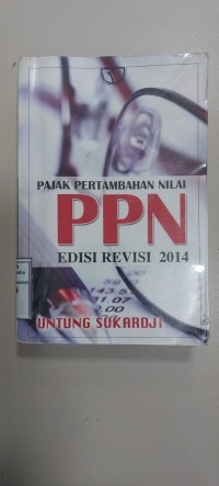 Image of Pajak pertambahan nilai PPN edisi revisi 2014