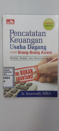 Image of Pencatatan keuangan usaha dagang untuk orang-orang awam: mudah, praktis dan menyenangkan