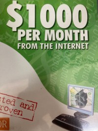 Image of $ 1000 Per Month From The Internet