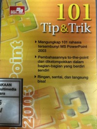 Image of 101 Tip & Trik Microsoft PowerPoint 2003