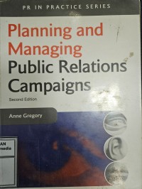 Image of Planning and Managing Public Relations Campaigns. Second Edition