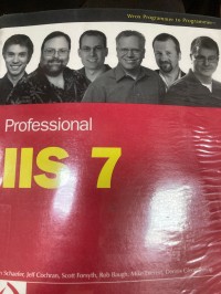 Image of Professional IIS 7