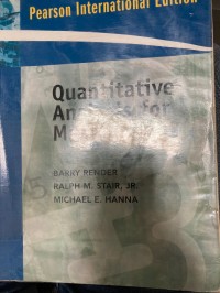 Image of Quantitative Analysis For Management. Tenth Edition