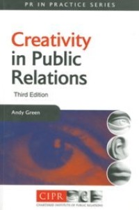 Image of Creativity in public relations. Third Edition