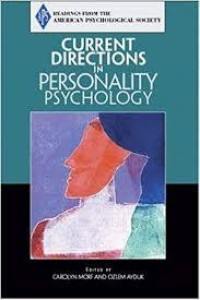 Image of Current Directions in Personality psychology