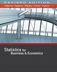 Image of Statistics for business and economics. Thirteenth Edition