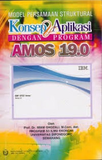 Image of Model persamaan struktural konsep & aplikasi dengan program AMOS 19.0