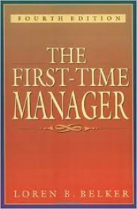 Image of The first-time manager. Fourth Edition