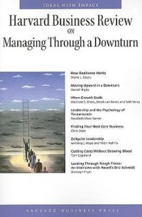 Image of Harvard Business Review on Managing Through a Downturn