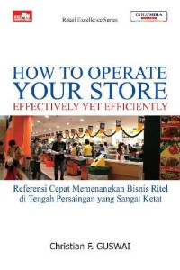 Image of How to operate your store : effective yet efficiently