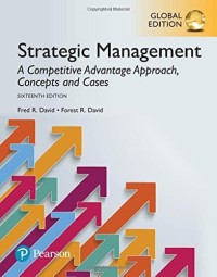 Image of Strategic management : concepts and cases : a competitive advantage approach. Sixteenth Global Edition