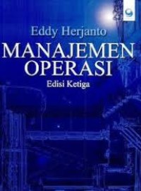 Image of Manajemen Operasi. Edisi Ketiga