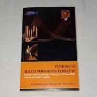Image of Pembaruan Hukum Perseroan Terbatas: tinjauan terhadap undang-undang No. 40 tahun 2007 tentang perseroan terbatas