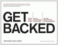 Image of Get backed : craft your story, build the perfect pitch deck, launch the venture of your dreams