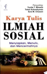 Image of Karya Tulis Ilmiah Sosial : Menyiapkan, Menulis, dan Mencermatinya