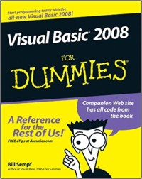 Image of Visual Basic 2008 for dummies
